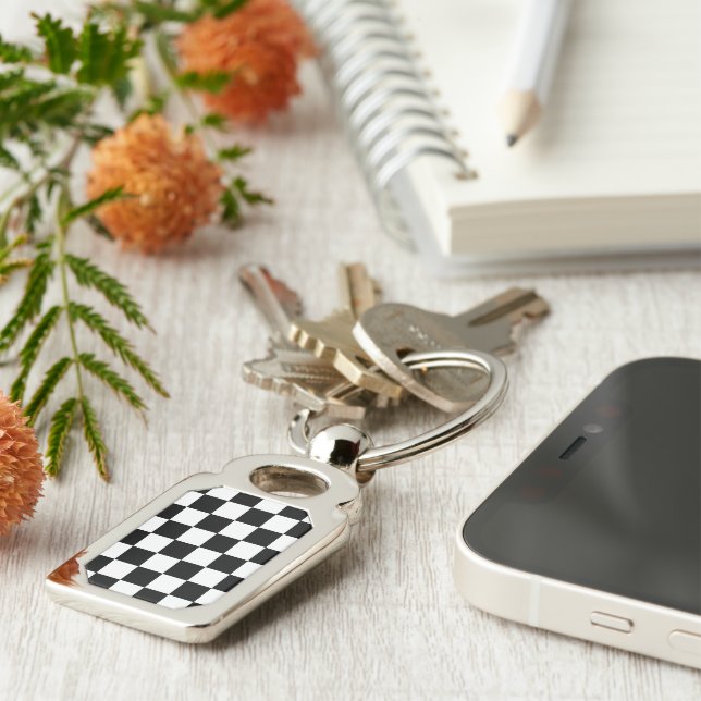 Chessboard Keychain (Side)