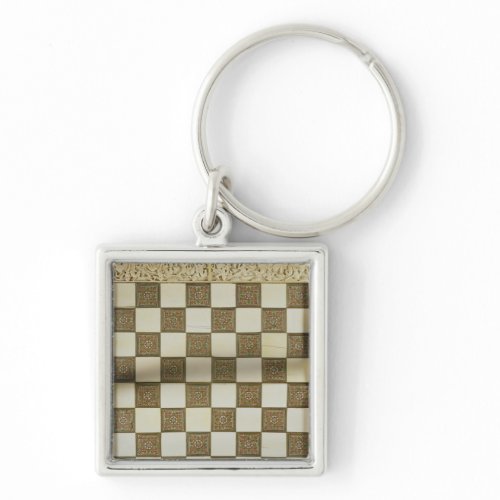 Chessboard Keychain