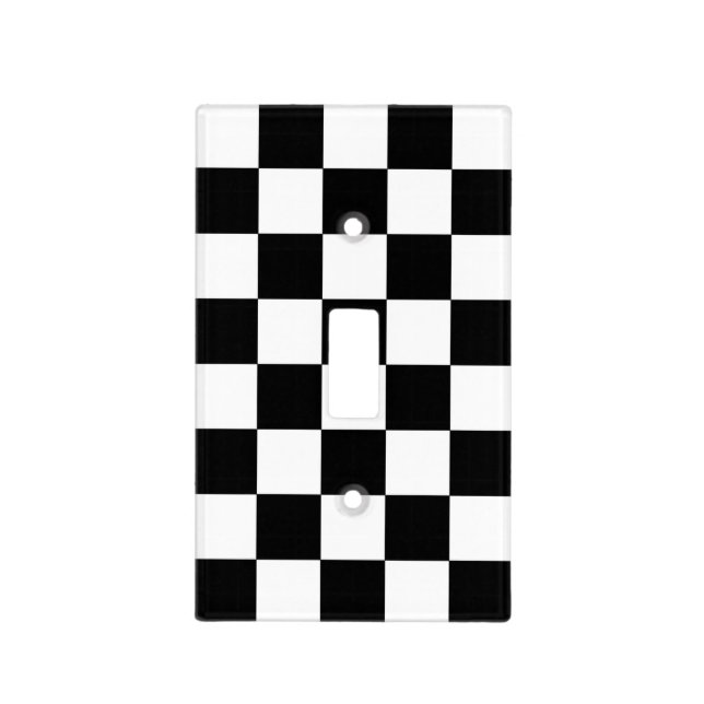 Chessboard Light Switch Cover (Front)
