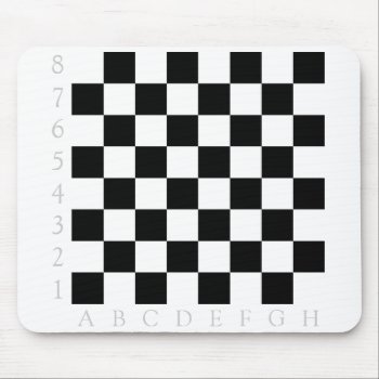 Chessboard Mouse Pad by Chess_store at Zazzle