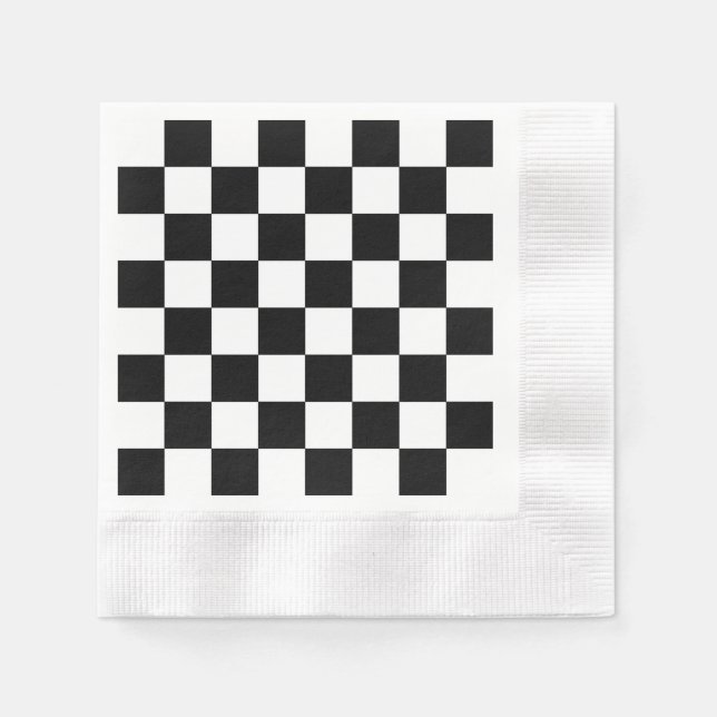 Chessboard Napkins (Front)
