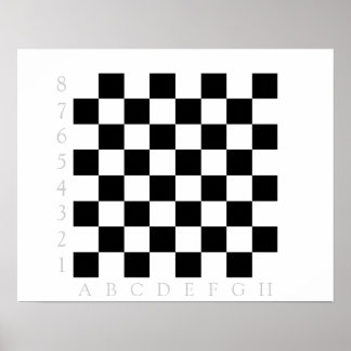 Chessboard Poster