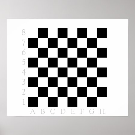 Chessboard Poster