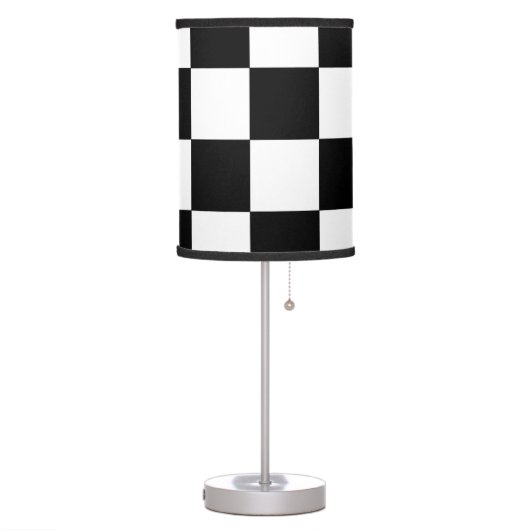 Chessboard Table Lamp (Left)