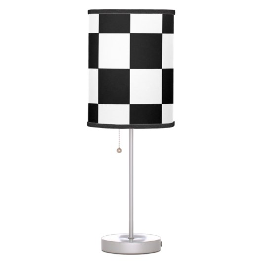 Chessboard Table Lamp (Right)