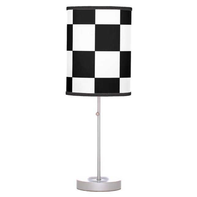 Chessboard Table Lamp (Front)