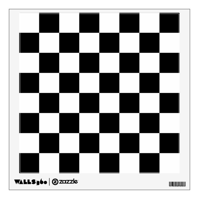 Chessboard Wall Decal (Front)