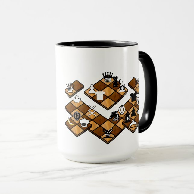 ChessCraft Mug 3 (Front Right)