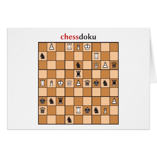 chessdoku (Front Horizontal)
