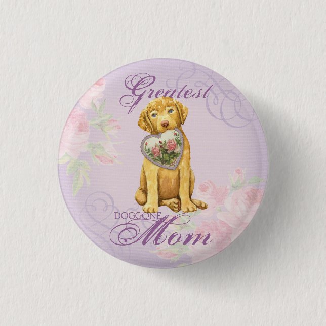 Chessie Heart Mom Button (Front)