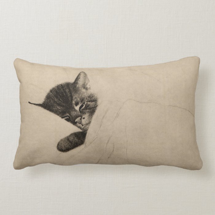 Chessie "Sleep like a Kitten" Accent Pillow