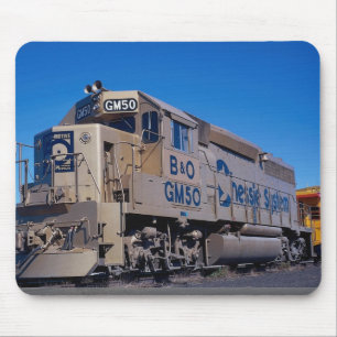 Chessie System/B&O, EMD GP-40 in EMD 50th annivers Mouse Pad