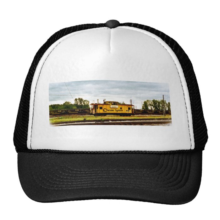 Chessie System Caboose at Toledo, OH 1996 Mesh Hat