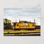 Chessie System Caboose at Toledo, OH 1996 Postcard