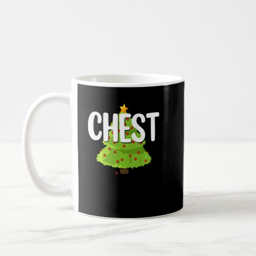 Chest Nuts  Chestnuts  Christmas Couples Chest  Coffee Mug