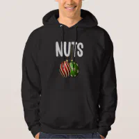Chest Nuts Chestnuts Christmas Hoodie | Zazzle