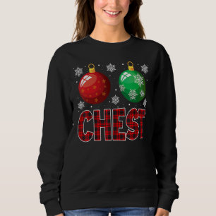 Chest Nuts Christmas Matching Couple Chestnuts 1 Sweatshirt