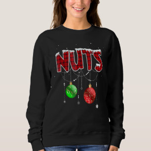 Chest Nuts Christmas Matching Couple Chestnuts 2 Sweatshirt