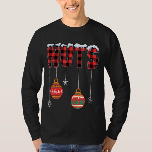 Chest Nuts Christmas   Matching Couple Chestnuts 3 T_Shirt