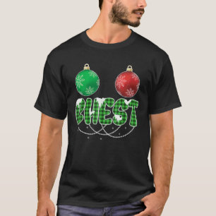 Chest Nuts Christmas  Matching Couple Chestnuts  T-Shirt