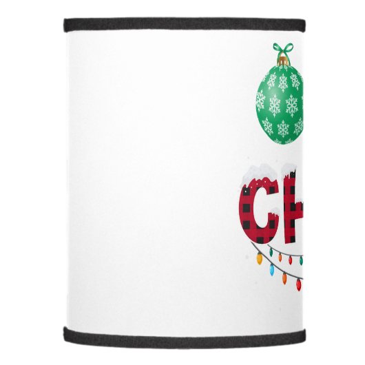 Chest Nuts Christmas Shirt Funny Matching Couple C Lamp Shade (Left)
