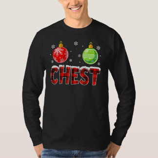 Chest Nuts Couples Christmas Chestnuts Adult Match T-Shirt
