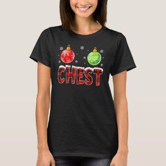Chest Nuts Couples Christmas Chestnuts Adult Match T-Shirt