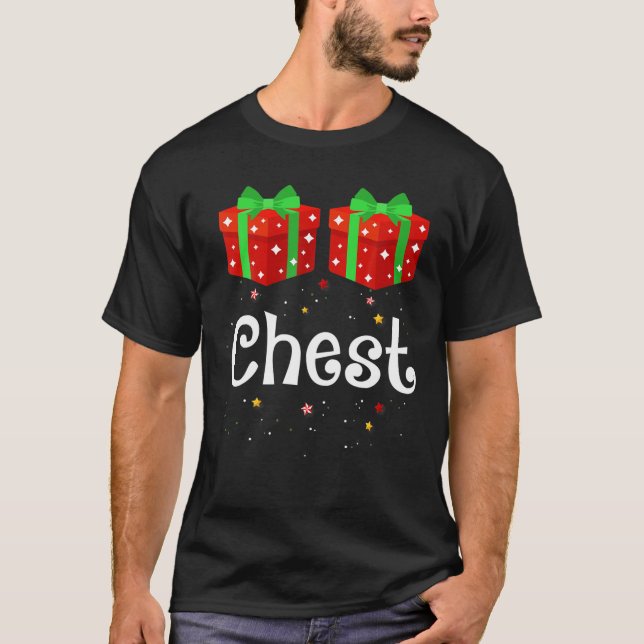 Chest Nuts Matching Chestnuts Christmas Couples Ch T-Shirt (Front)