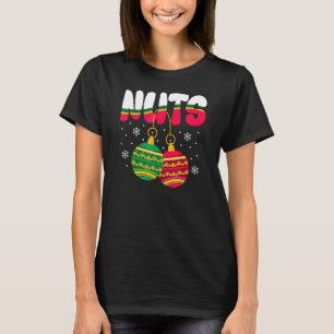Chest Nuts Matching Chestnuts  Christmas Couples H T-Shirt