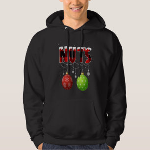 Chest Nuts   Matching Chestnuts Christmas Couples  Hoodie