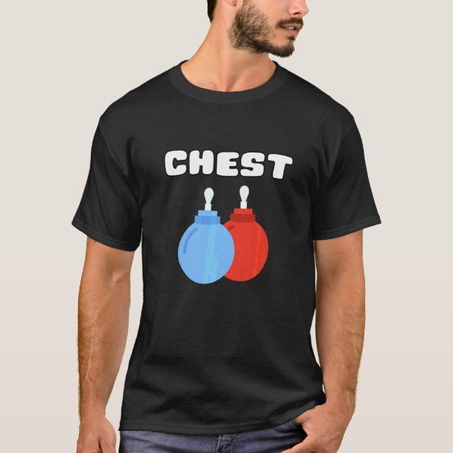Chest Nuts Matching Chestnuts Christmas Couples T-Shirt (Front)