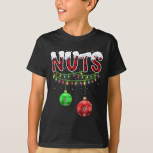 Chest Nuts Matching Chestnuts Fun Christmas Couple T-Shirt