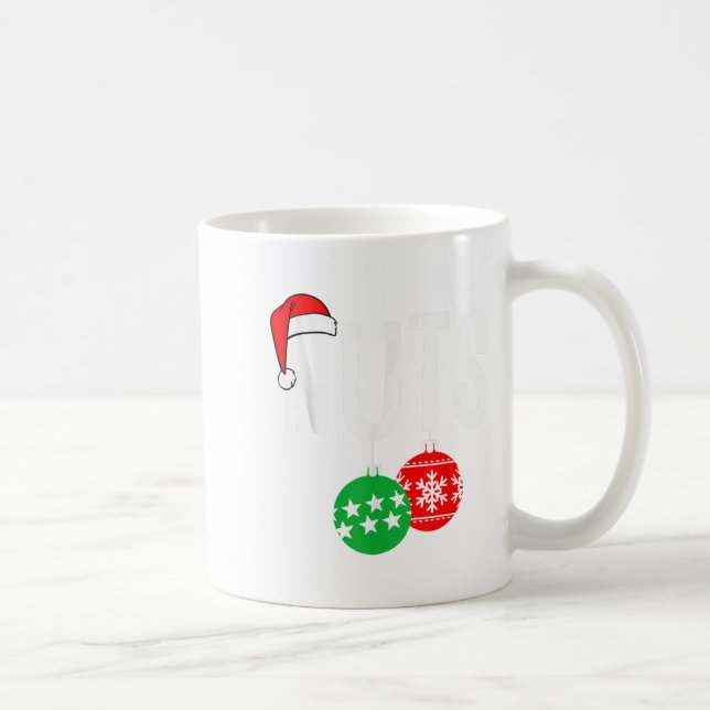 Chest Nuts Matching Chestnuts Funny Christmas Coup Coffee Mug (Right)