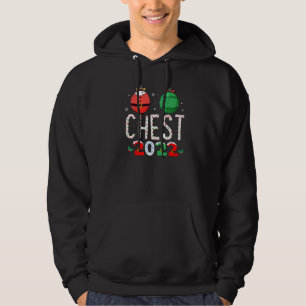 Chest Nuts Matching  Christmas Couples Chestnuts C Hoodie