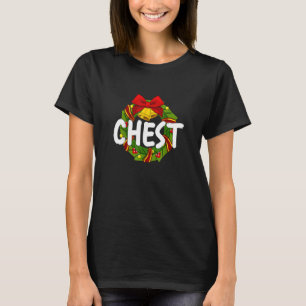 Chest Nuts Matching Christmas Couples Chestnuts T-Shirt