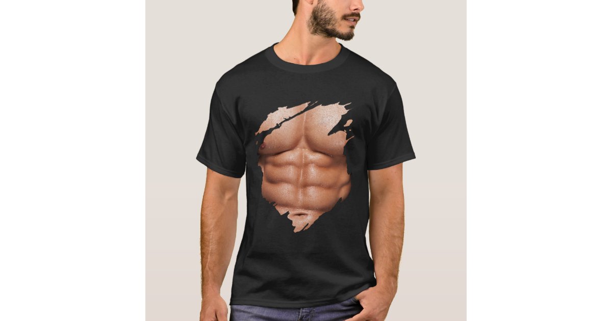 Sixpack Muscles Men's T-Shirt