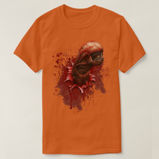 Chestburster ALIEN T-Shirt (Design Front)