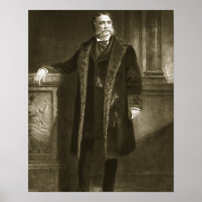 Chester A. Arthur, 21st President of the United St Poster (Front)