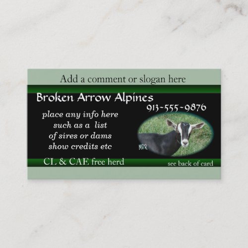 Chester Business Card-customize it