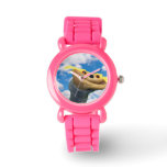 Chester Pink Glittery Watch at Zazzle