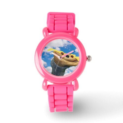 Chester Pink Glittery Watch