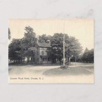 Chester Road Hotel  Chester  Nj Vintage Postcard by markomundo at Zazzle