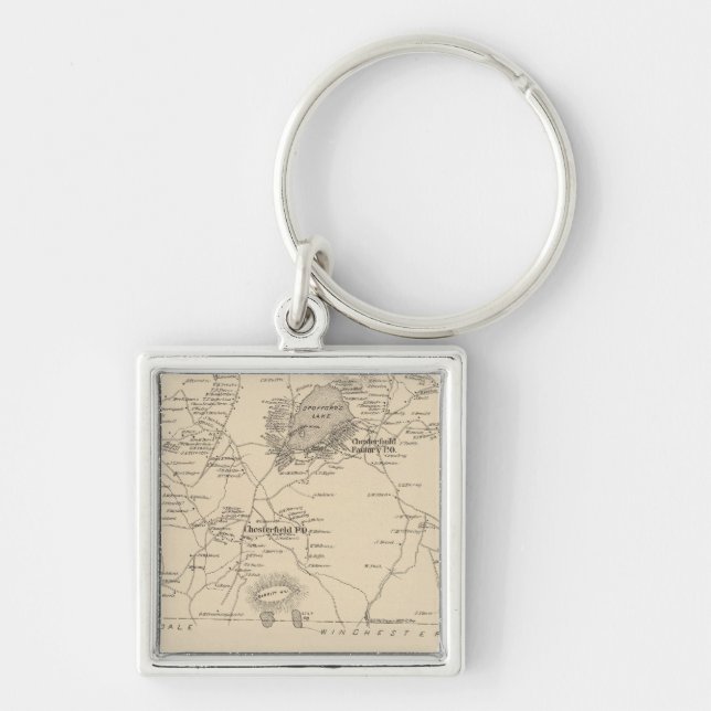 Chesterfield, Cheshire Co Keychain (Front)