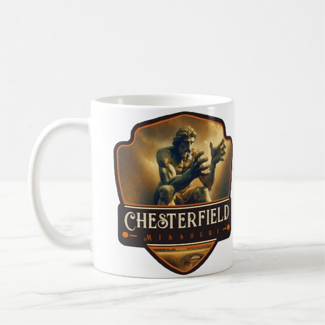 Chesterfield, Missouri | Vintage Coffee Mug (Left)