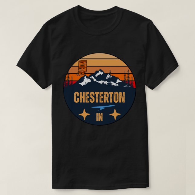 Chesterton, Indiana T-Shirt (Design Front)