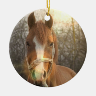 Chestnut Arab Horse Ornament