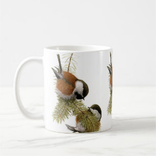 Chestnut-backed Chickadee Bird Painting Coffee Mug