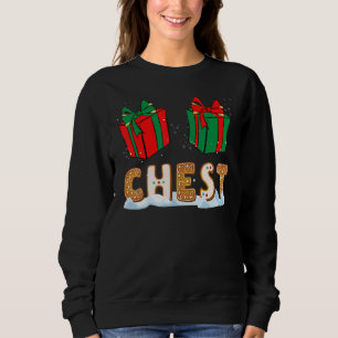 Chestnut Christmas Matching for Couples Sweatshirt
