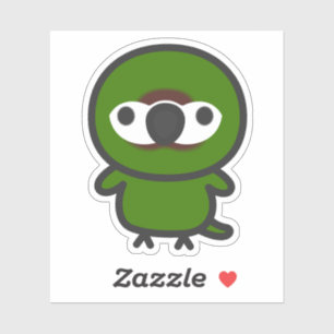 Chestnut-fronted Macaw Sticker