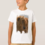 Chestnut Horse Design Children's T-Shirt